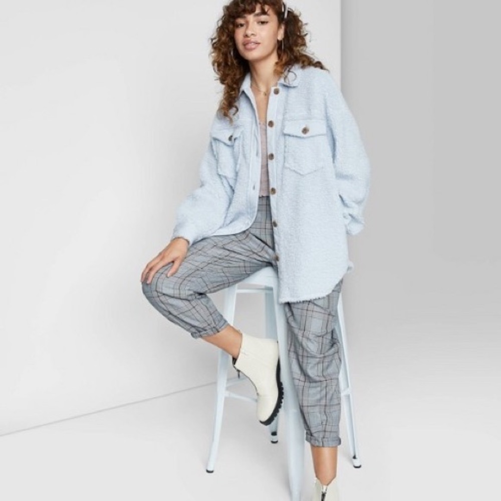 Wild fable Oversized Sherpa jacket NWT